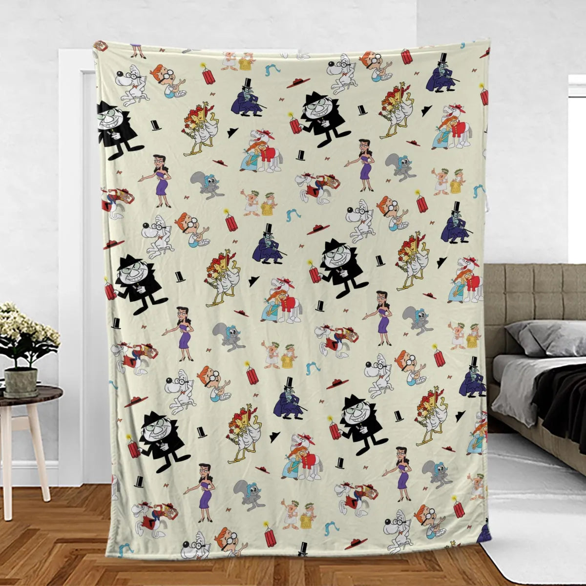 Bullwinkle’s Boss Fleece Blanket
