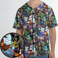 I Ain't Afraid Of No Ghosts Unisex Baseball Jersey