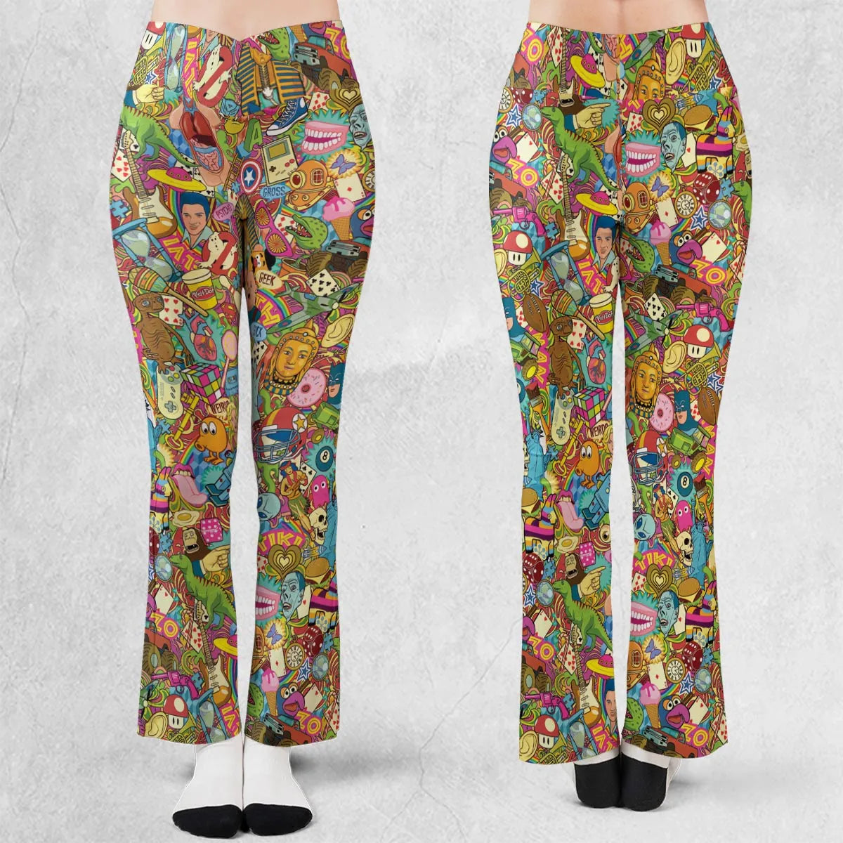Nostalgia Toys Pop Culture Toys Flare Leggings