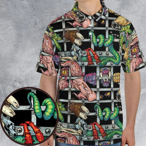 Castle Grayskull Dungeon He-man And The Masters Of The Universe AOP Men/Women Polo Shirt