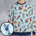 All-over Print Sweatshirt - JHJRDQ7J -  - 1