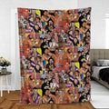 Early 90s Great Era Of WWF Fleece Blanket