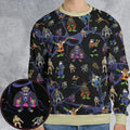 TMNT Universal Monsters And Sewer Slasher Toys All-over Print Sweatshirt