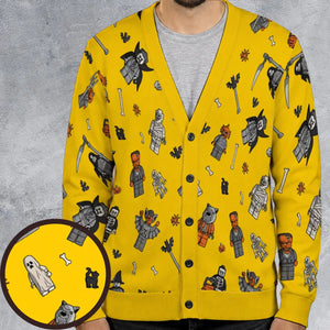 Spooky Season Lego Halloween Cardigan
