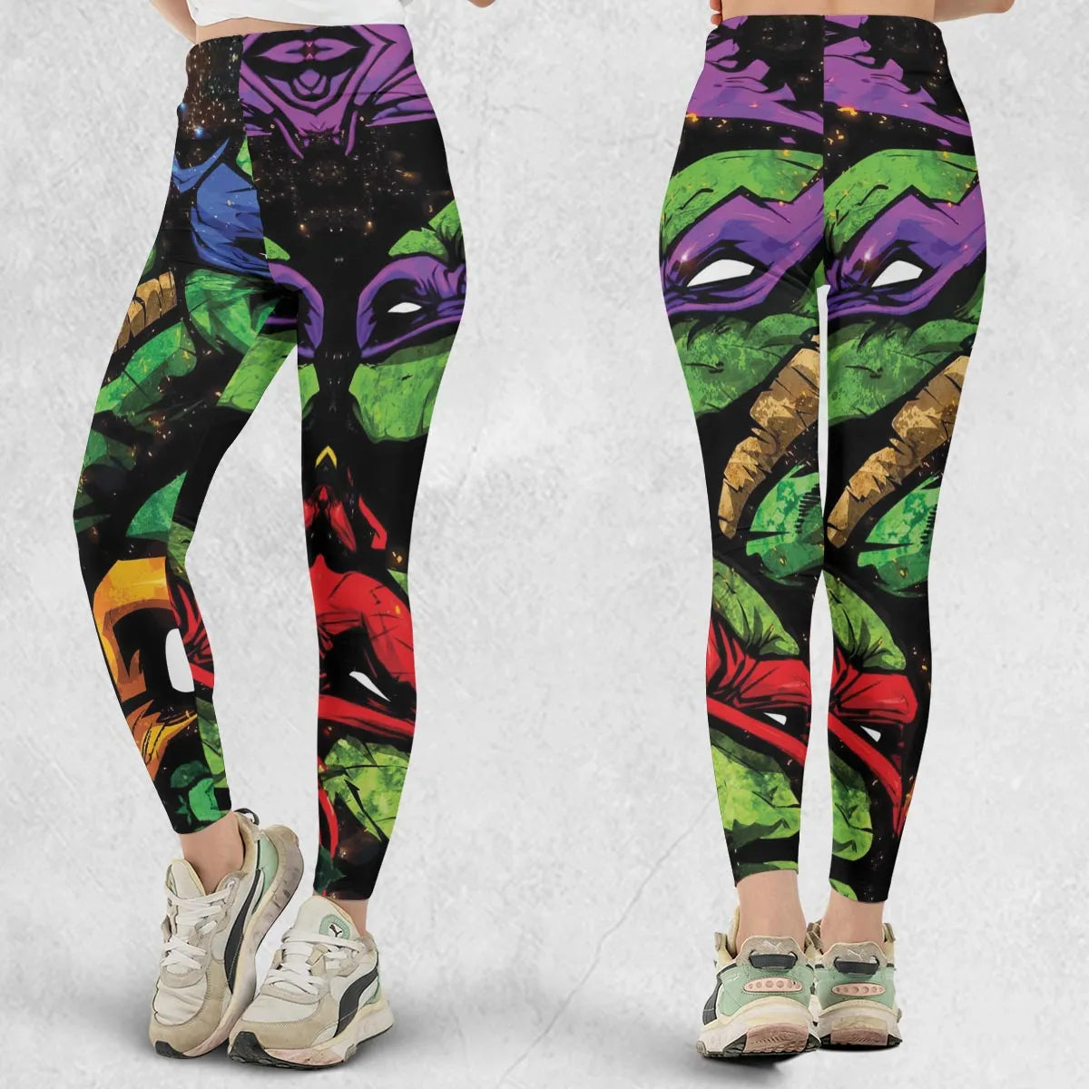 Four Ninja Turtles TMNT Legging