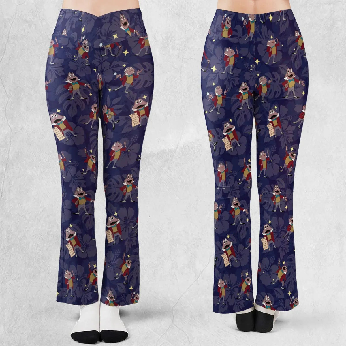 Best Taxi Service Mr Toad Wild Ride Flare Leggings