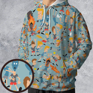 Beavis And Butt-Head Great Cornholio All-over Print Hoodie