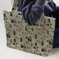 Hencing Fighting The Princess Bride Large Tote Bag