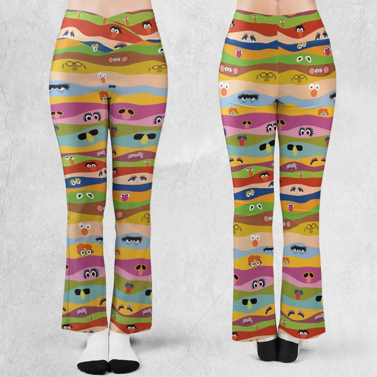 Eyes On Us The Muppet Show Flare Leggings