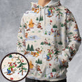 All-over Print Hoodie - 3RTFFENS -  - 1