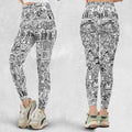 The Big Lebowski Doodles Legging