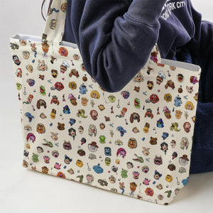 The Muppets Pattern Large Tote Bag