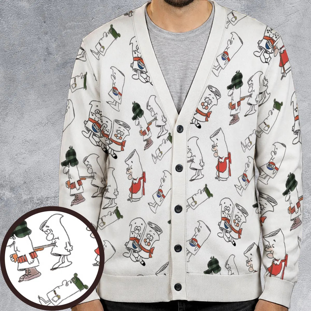 I’m Just A Bill Schoolhouse Rock Cardigan