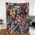 Gravity Falls Characters Pattern Fleece Blanket