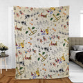 The Silly Symphony Characters Fleece Blanket