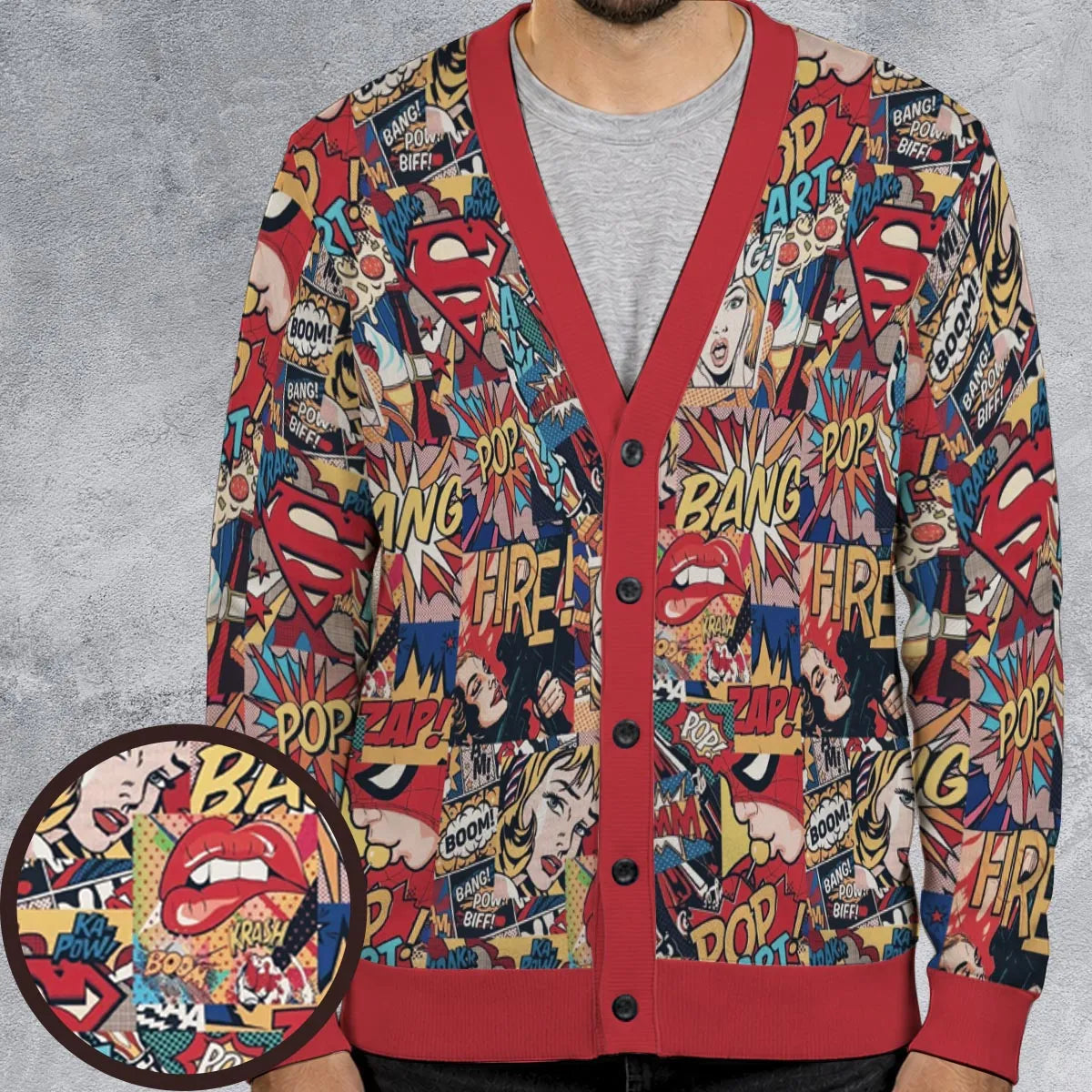 Pop Art Cardigan