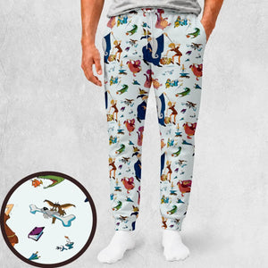 Sword in the Stone Pattern Sweatpants