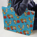 Fight! Aqua Teen Hunger Force Large Tote Bag