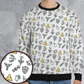 The Zelda Pixel Style All-over Print Sweatshirt