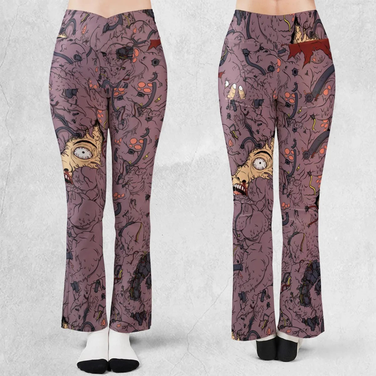 Uncontrollable Power Akira Flare Leggings
