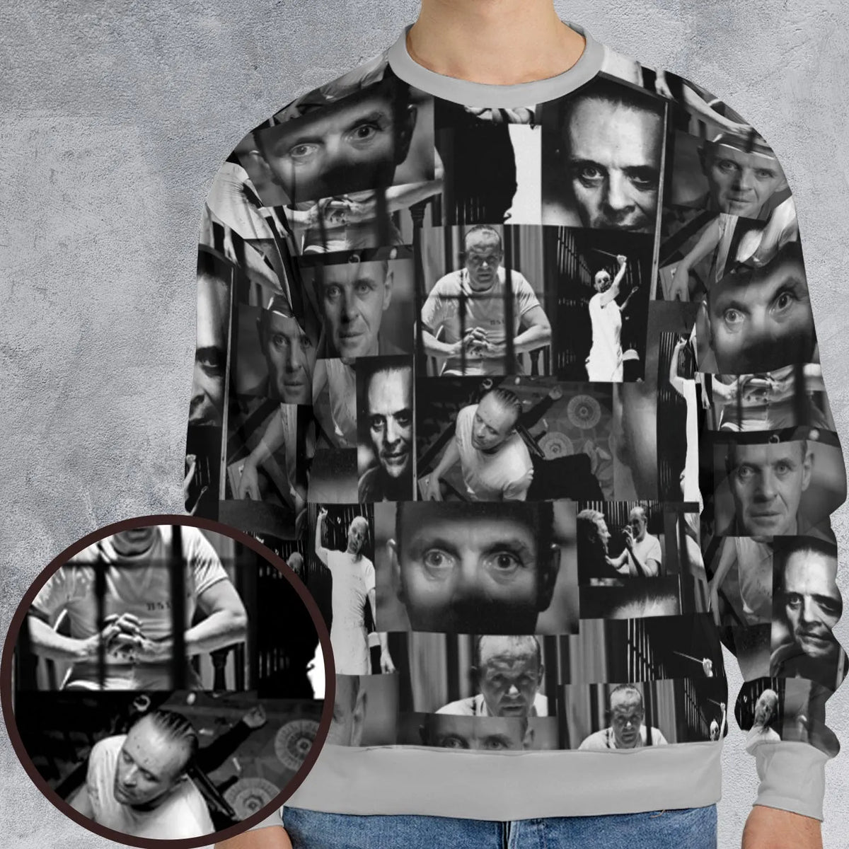 Hannibal Lecter The Silence of the Lambs All-over Print Sweatshirt