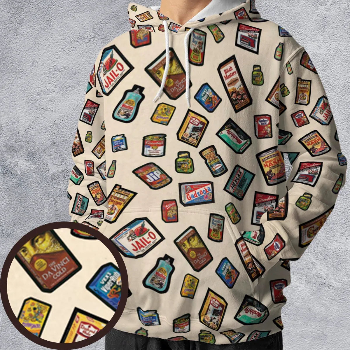 Wacky Packages All-over Print Hoodie