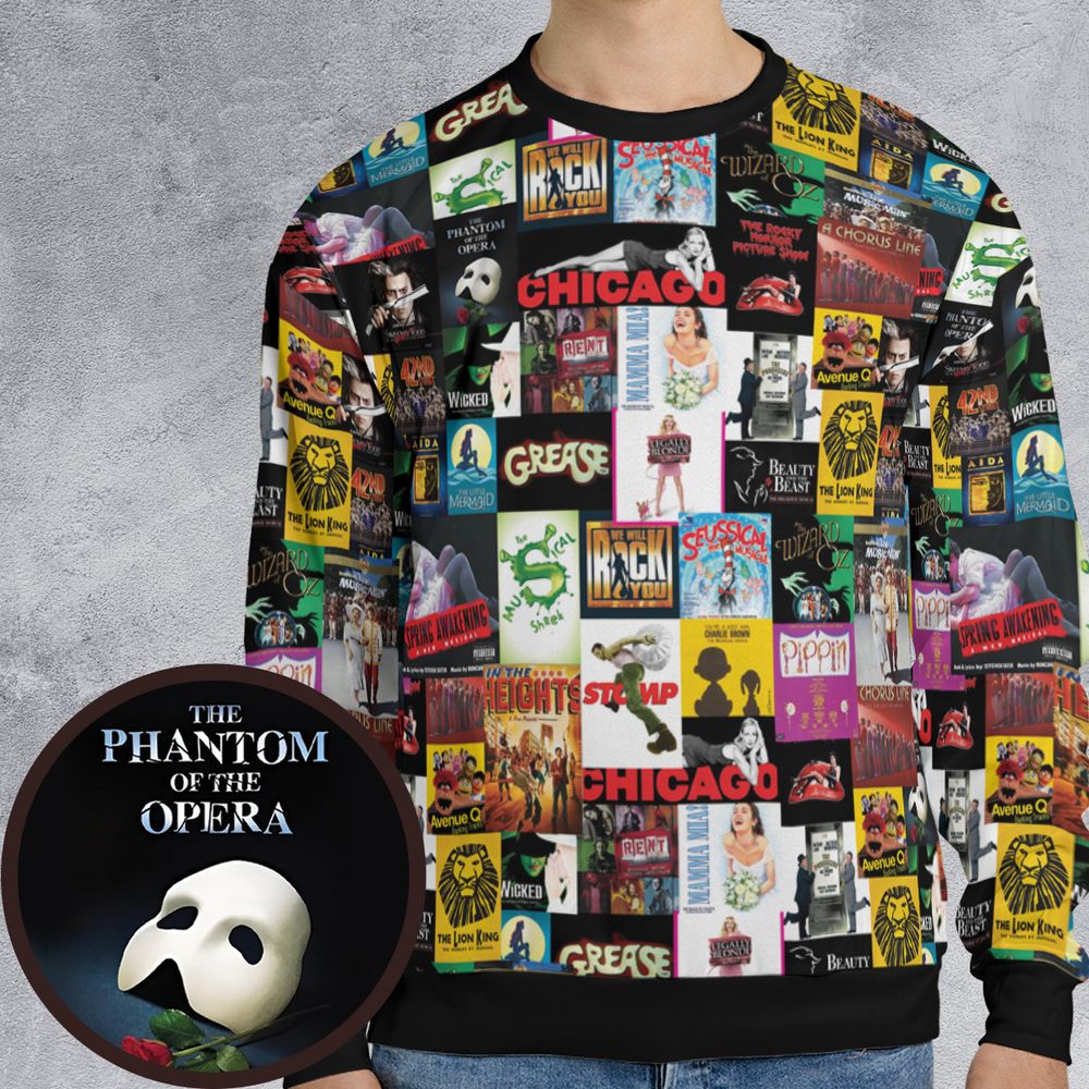 All-over Print Sweatshirt - QNTVFF3C -  - 1