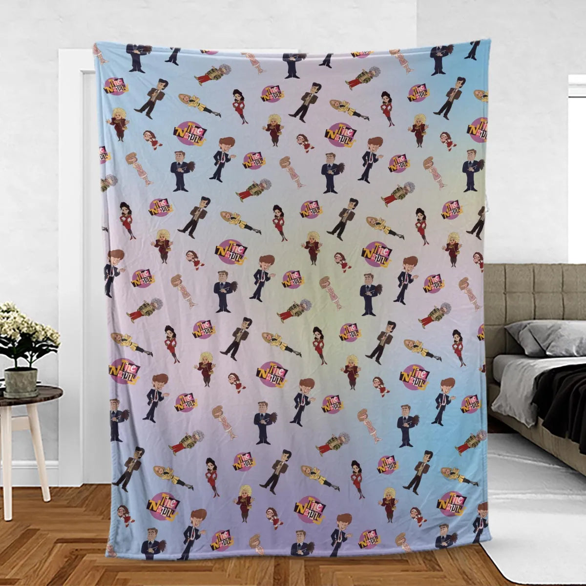 The Nanny Animated Characters Fleece Blanket