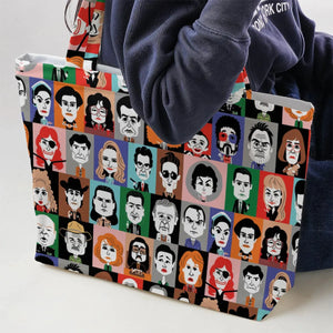 Twin Peaks Characters Large Tote Bag
