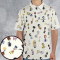 Roger persona Pop culture American Dad AOP Men/Women Polo Shirt