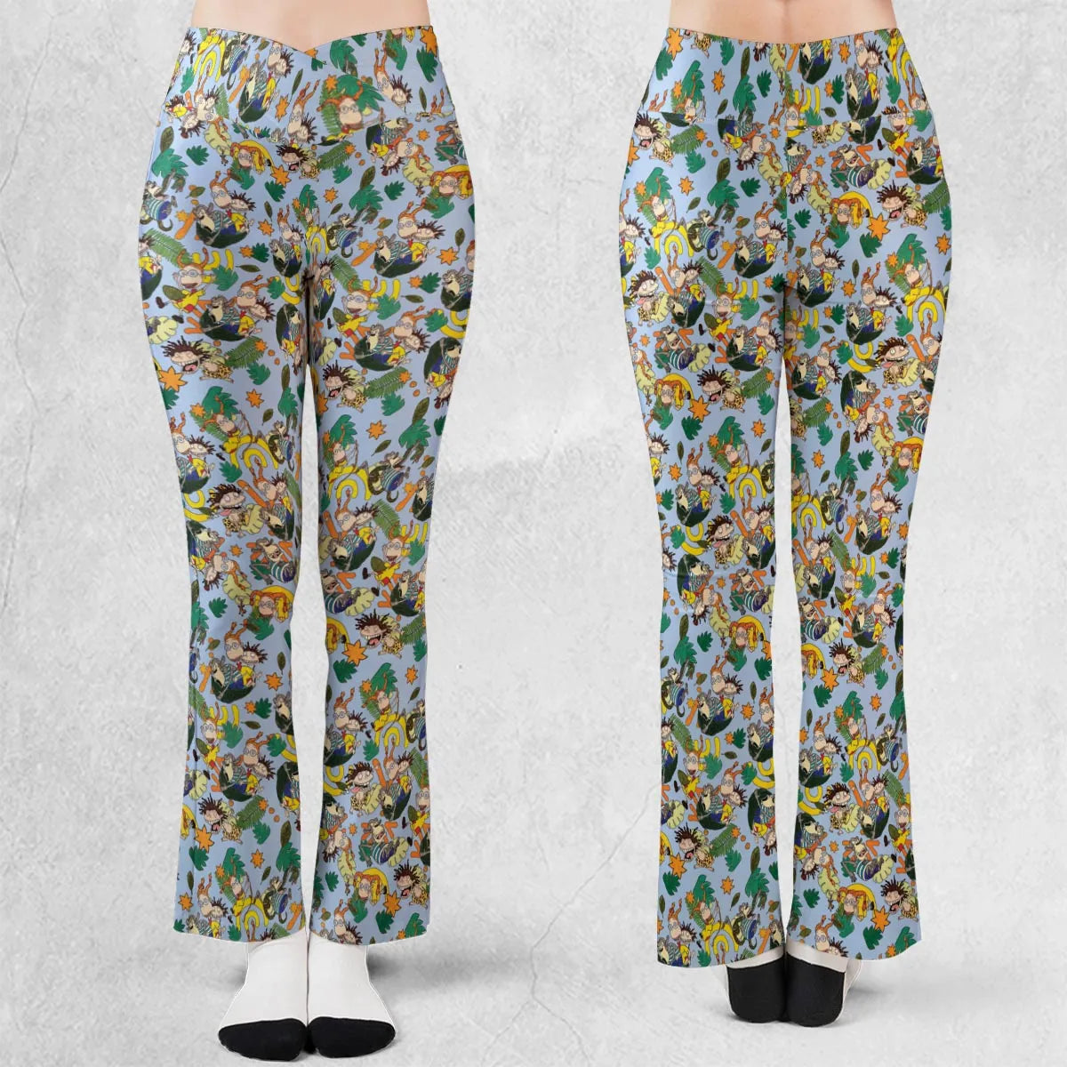 The Wild Thornberrys Characters Flare Leggings