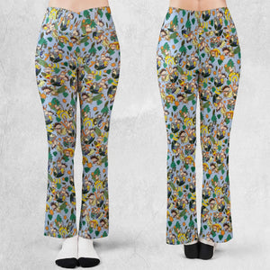 The Wild Thornberrys Characters Flare Leggings