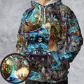 Travel And Fight Pirates of the Caribbean All-over Print Hoodie