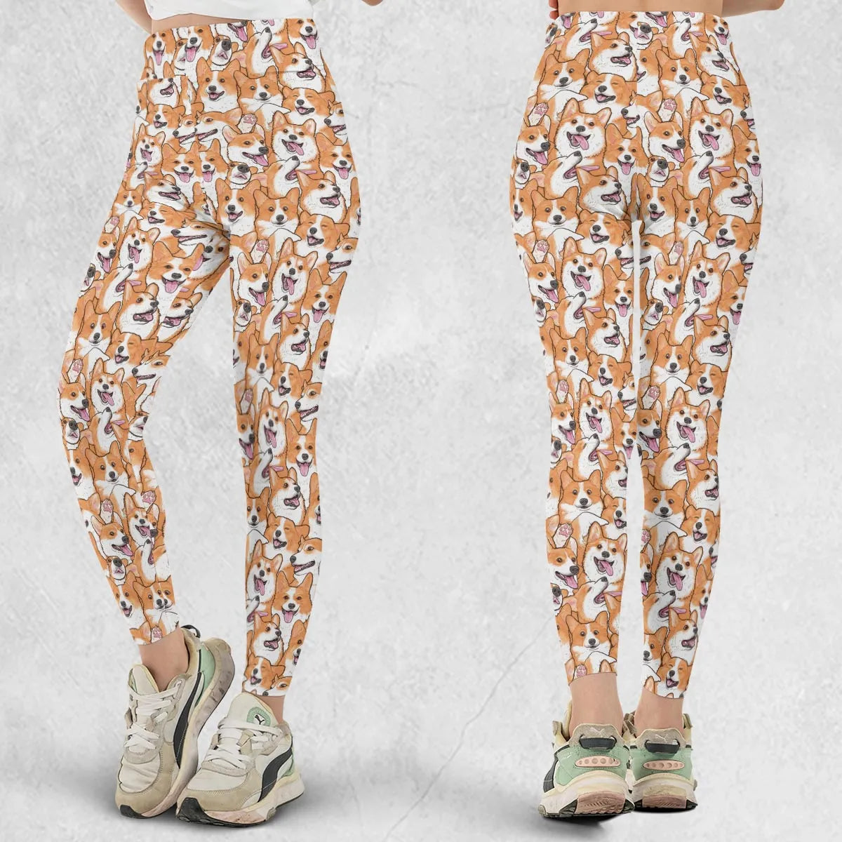 That's a lot of Corgi Legging