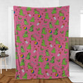 Rugrats Reptar Pattern Fleece Blanket