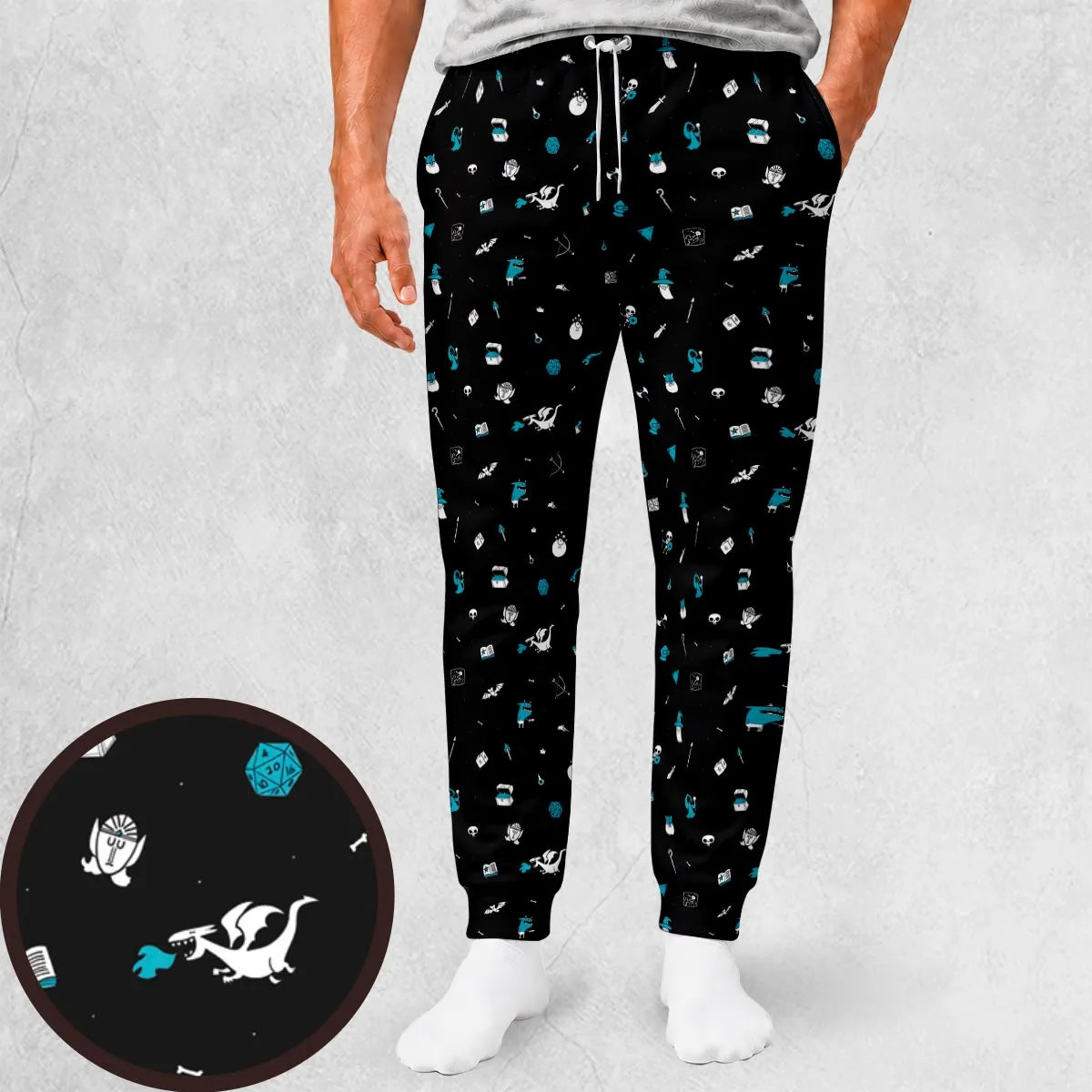DnD Pattern Sweatpants