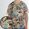 View-Master Collage Unisex Baseball Jersey