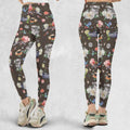 Stormtrooper Flower Vintage Pattern Legging