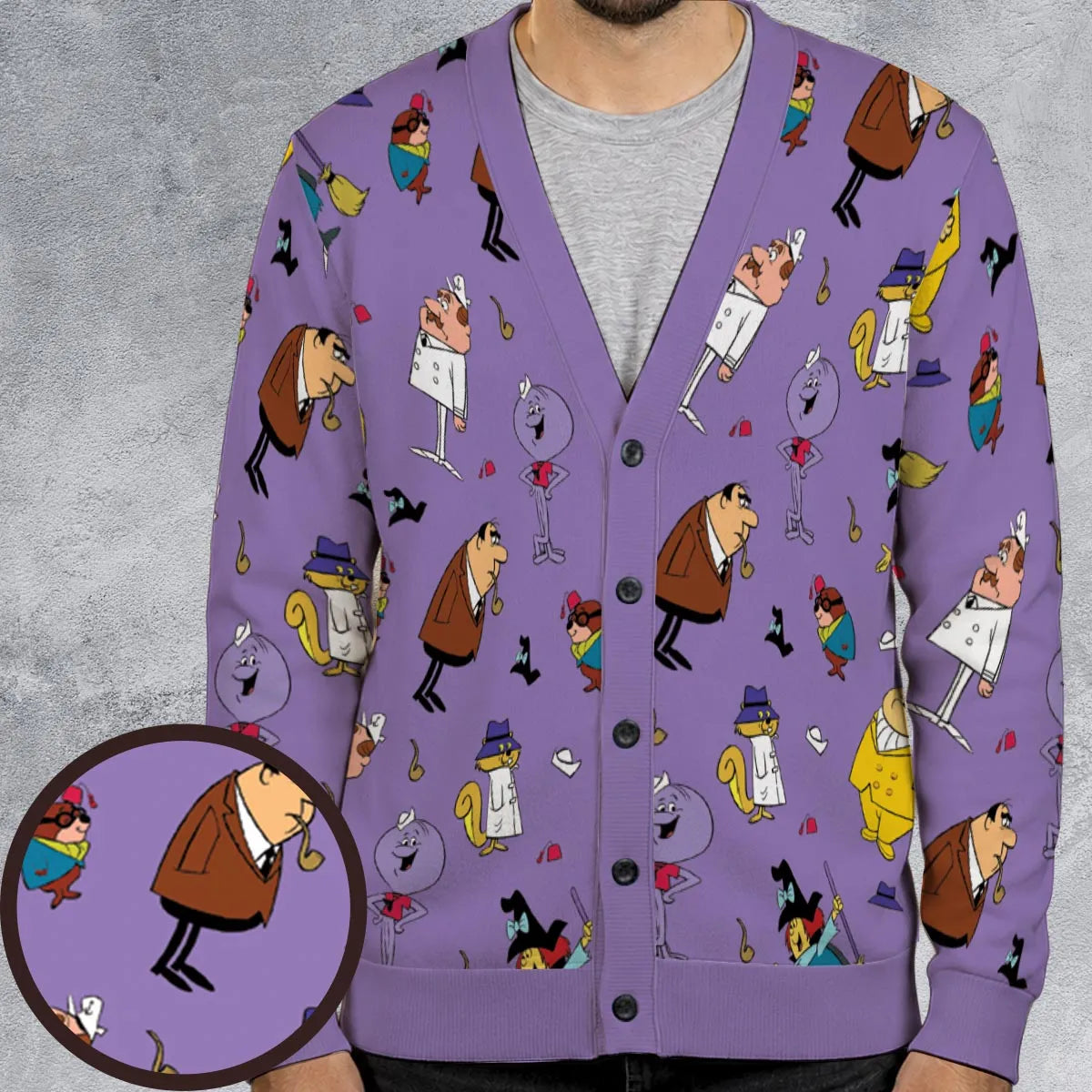 The Secret Squirrel Show Cardigan