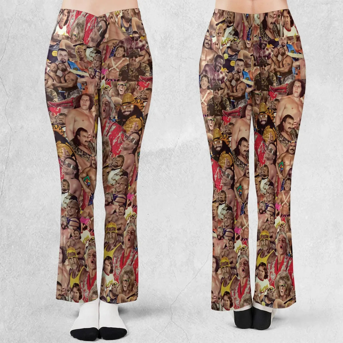 Pro Wrestlers Flare Leggings