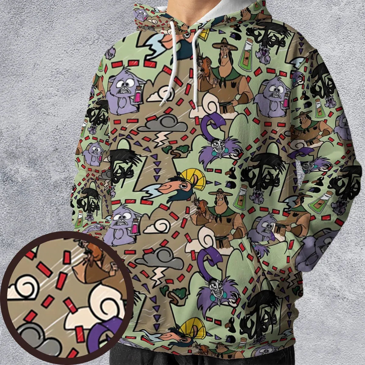Groove Map The Emperor's New Groove All-over Print Hoodie