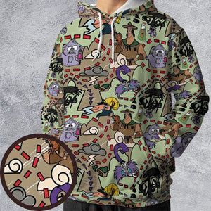 Groove Map The Emperor's New Groove All-over Print Hoodie