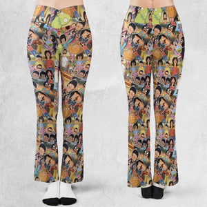 Bob's Burger Wonder Wharf Flare Leggings