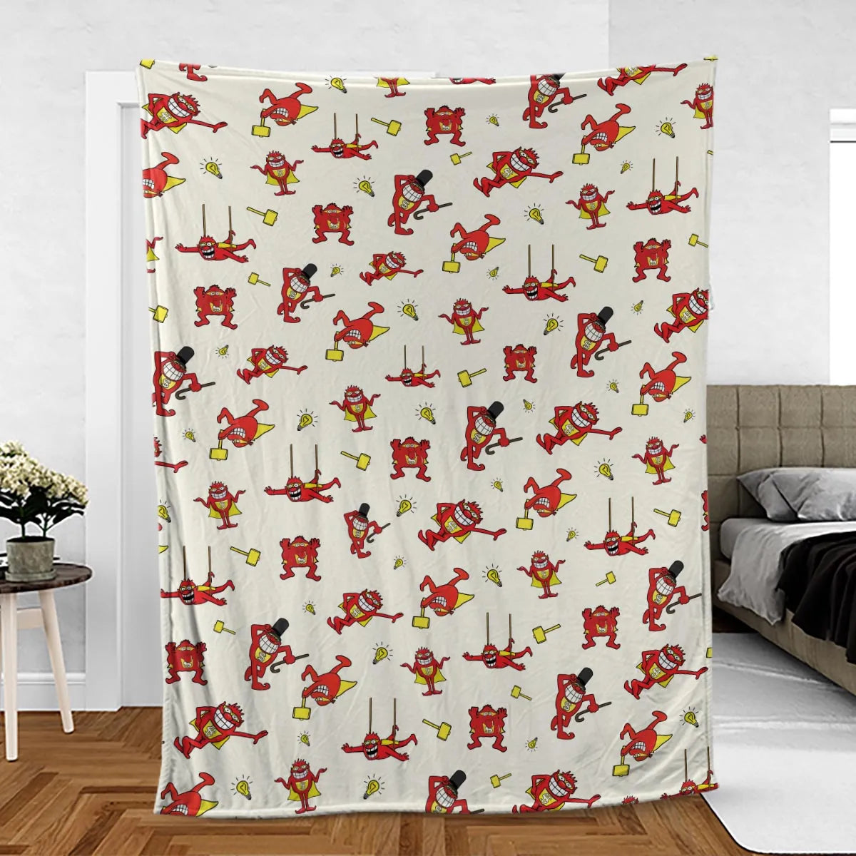 Whammies Press Your Luck Fleece Blanket