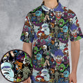 I Ain't Afraid Of No Ghosts AOP Men/Women Polo Shirt