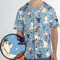 Frosty the Snowman Christmas Characters Unisex Baseball Jersey