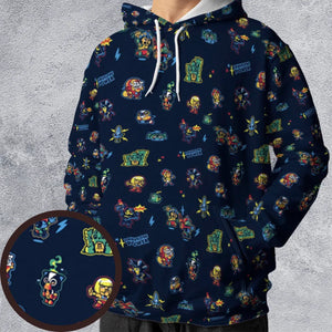 Masters Of The Universe Funny Pattern All-over Print Hoodie