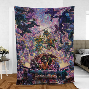 Shell Yeah Teenage Mutant Ninja Turtles Fleece Blanket