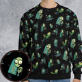 All-over Print Sweatshirt - 62V4KQ4S -  - 1