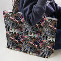 They Live Seamless Pattern Large Tote Bag